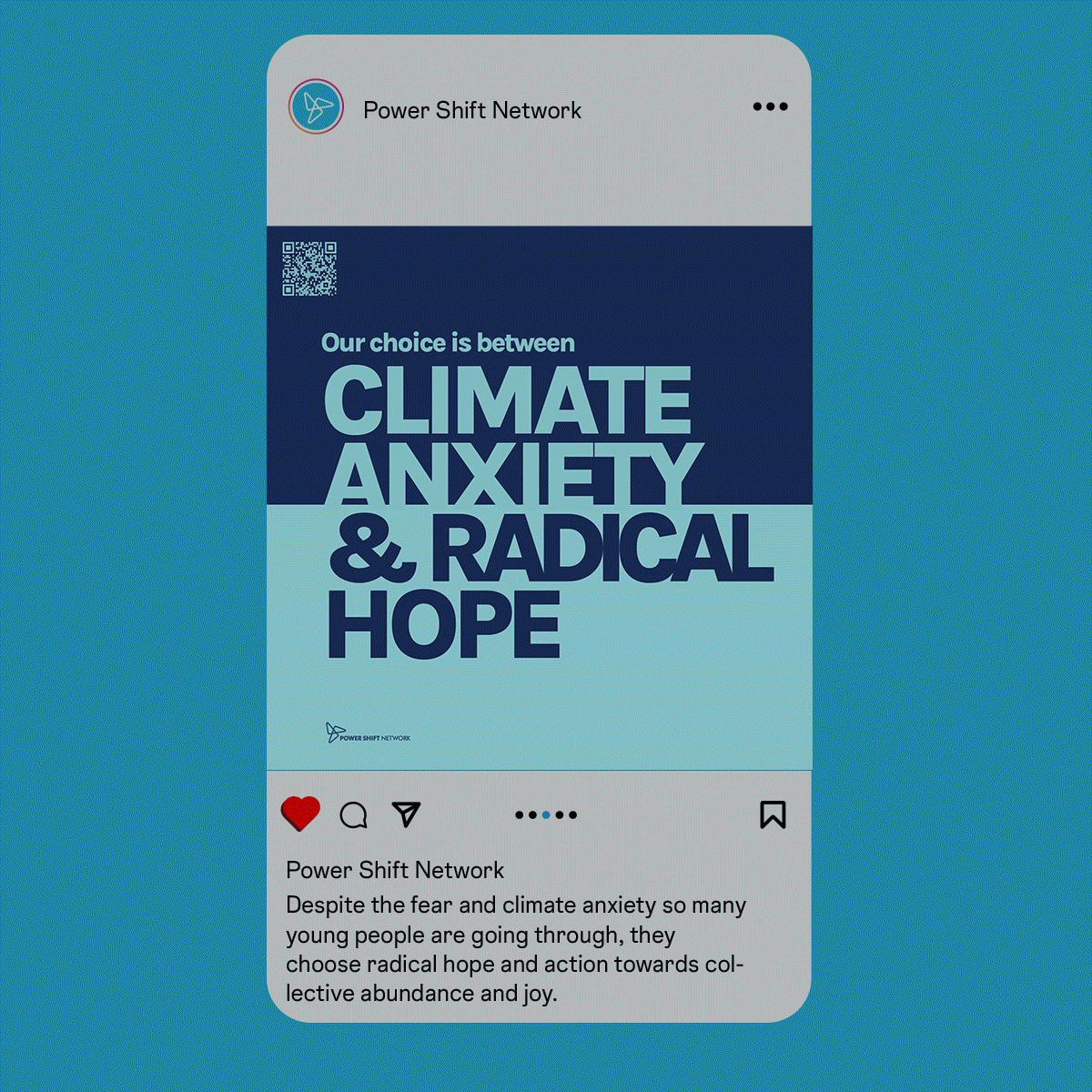 Social Animation Of Climate Anxiety Insta Post 