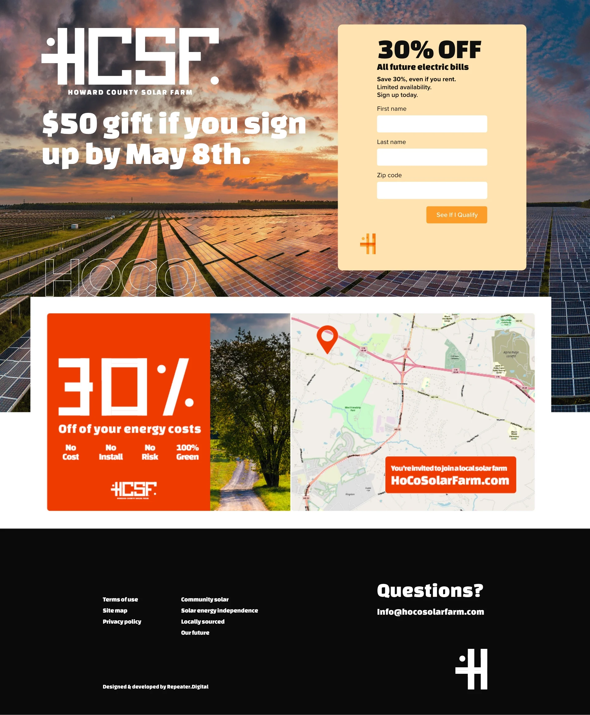 Website Mockup (website used to exist) 