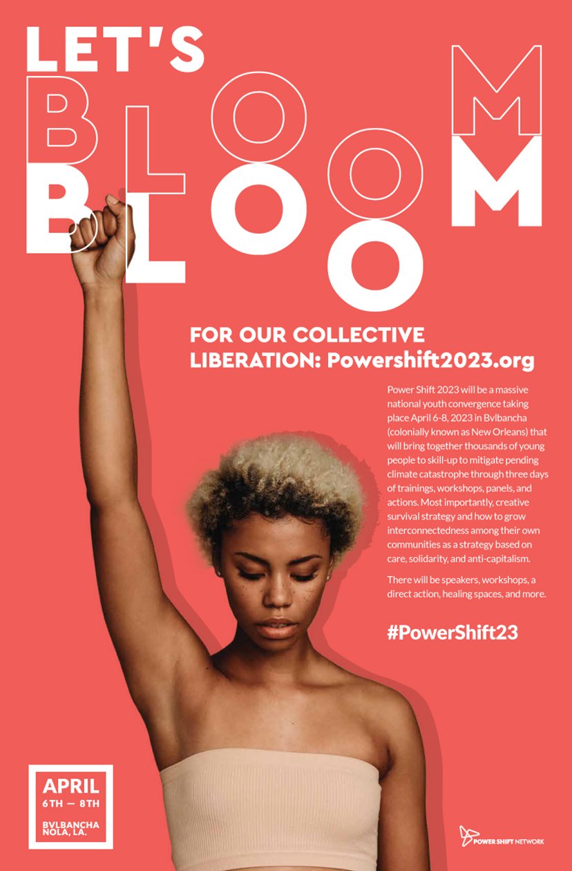 Lets Bloom Poster 